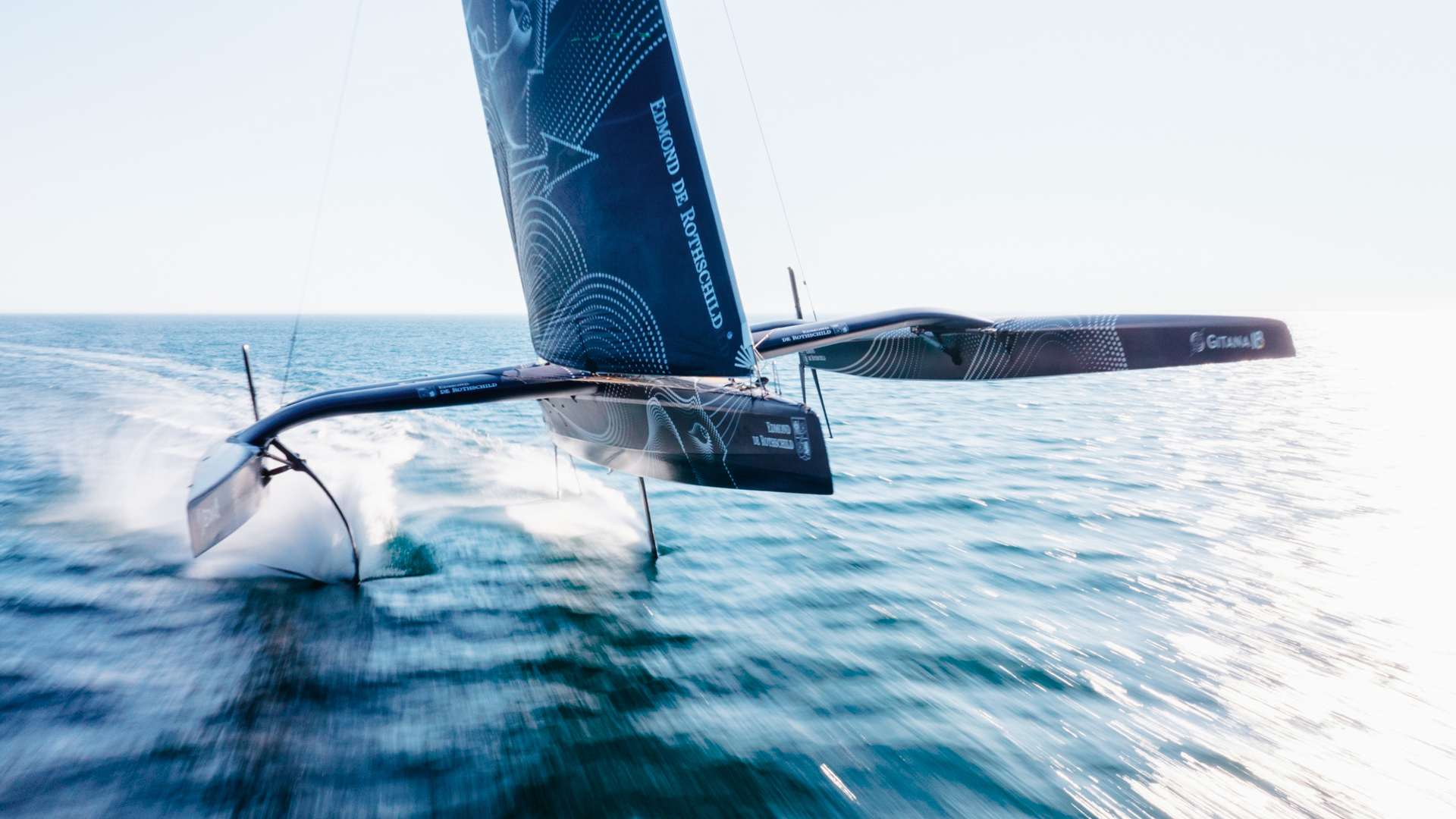 Gitana 18, the Maxi Edmond de Rothschild, is taking flight and marking a new chapter on the open sea