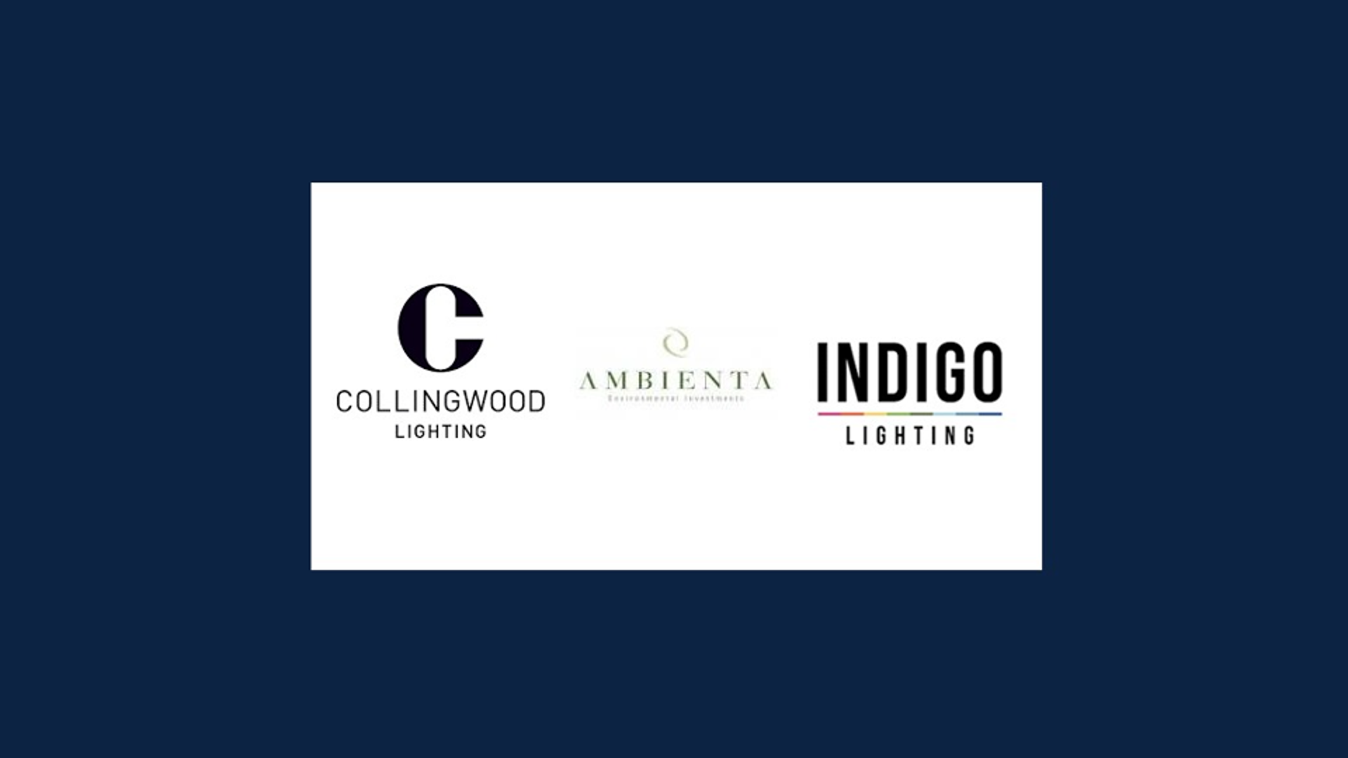 Edmond de Rothschild Corporate Finance conseille Collingwood Lighting et son actionnaire Ambienta pour l'acquisition d'Indigo Lighting