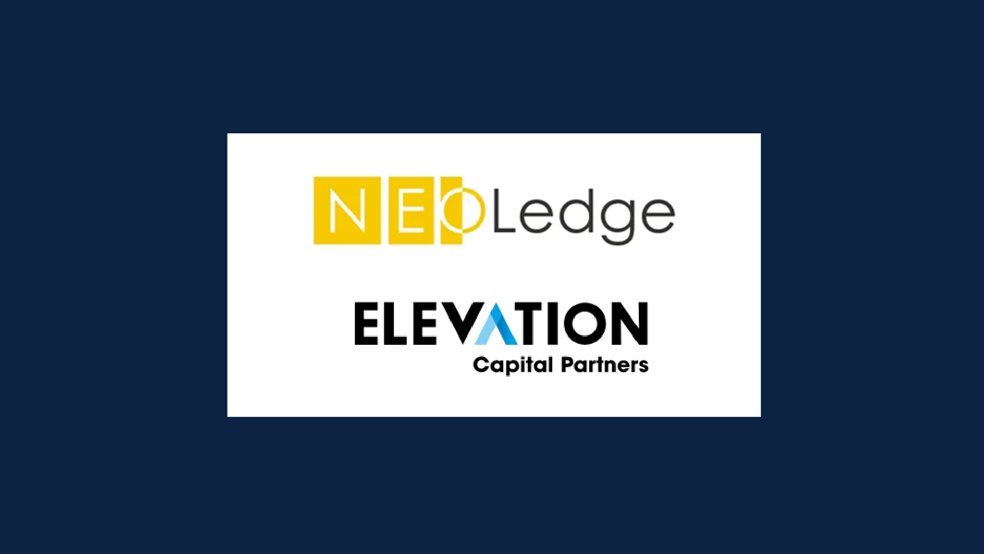 Edmond de Rothschild Corporate Finance advises Neoledge and its shareholders on their fundraising with Elevation Capital Partners.