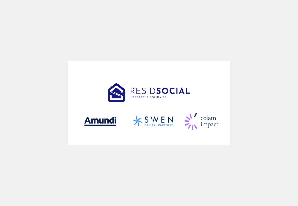 Edmond de Rothschild Corporate Finance conseille les actionnaires de ResidSocial dans l’ouverture de son capital à Amundi, Swen Capital Partners et Colam Impact pour doubler sa capacité d’accueil en 3 ans