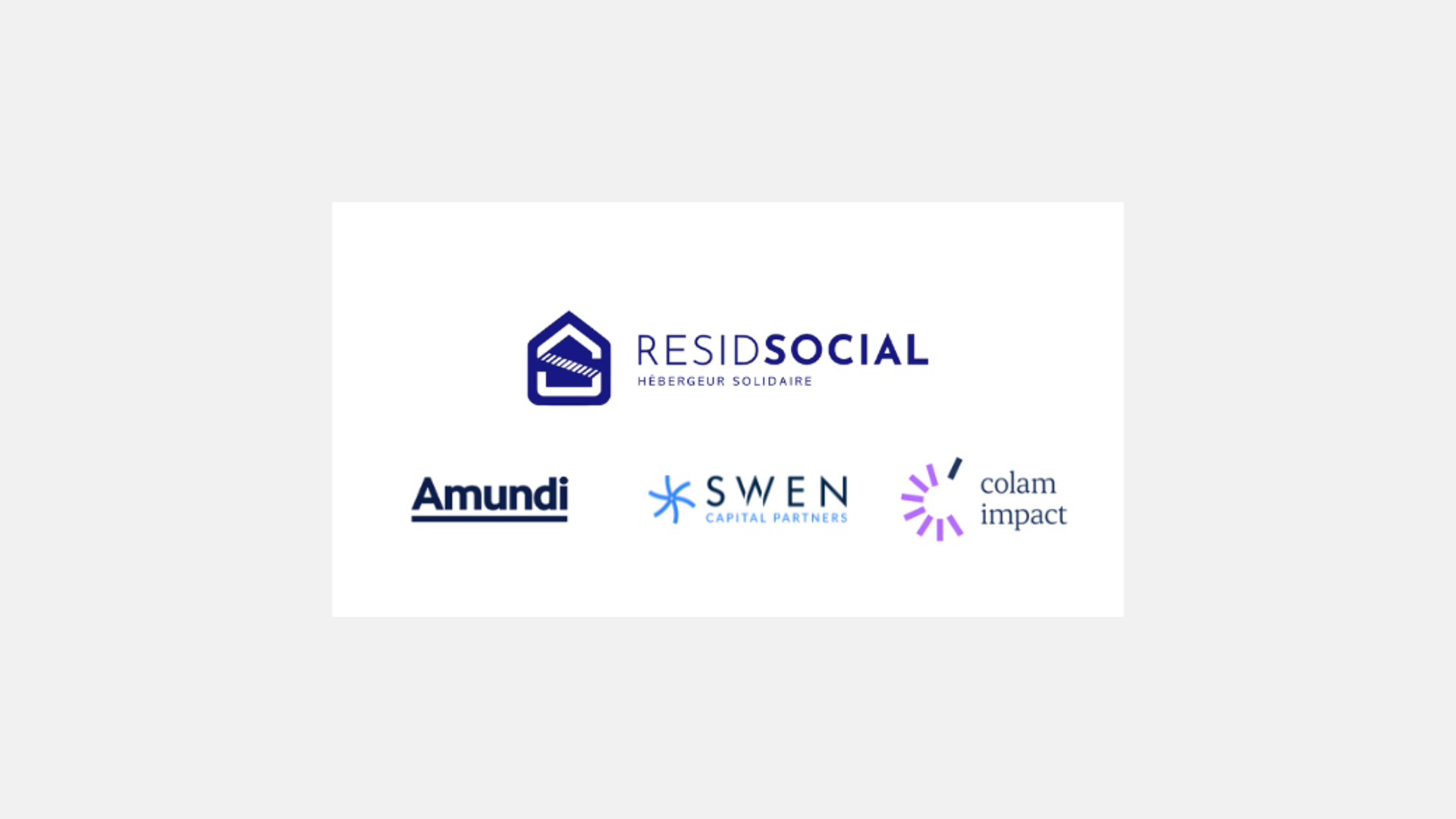Edmond de Rothschild Corporate Finance conseille les actionnaires de ResidSocial dans l’ouverture de son capital à Amundi, Swen Capital Partners et Colam Impact pour doubler sa capacité d’accueil en 3 ans