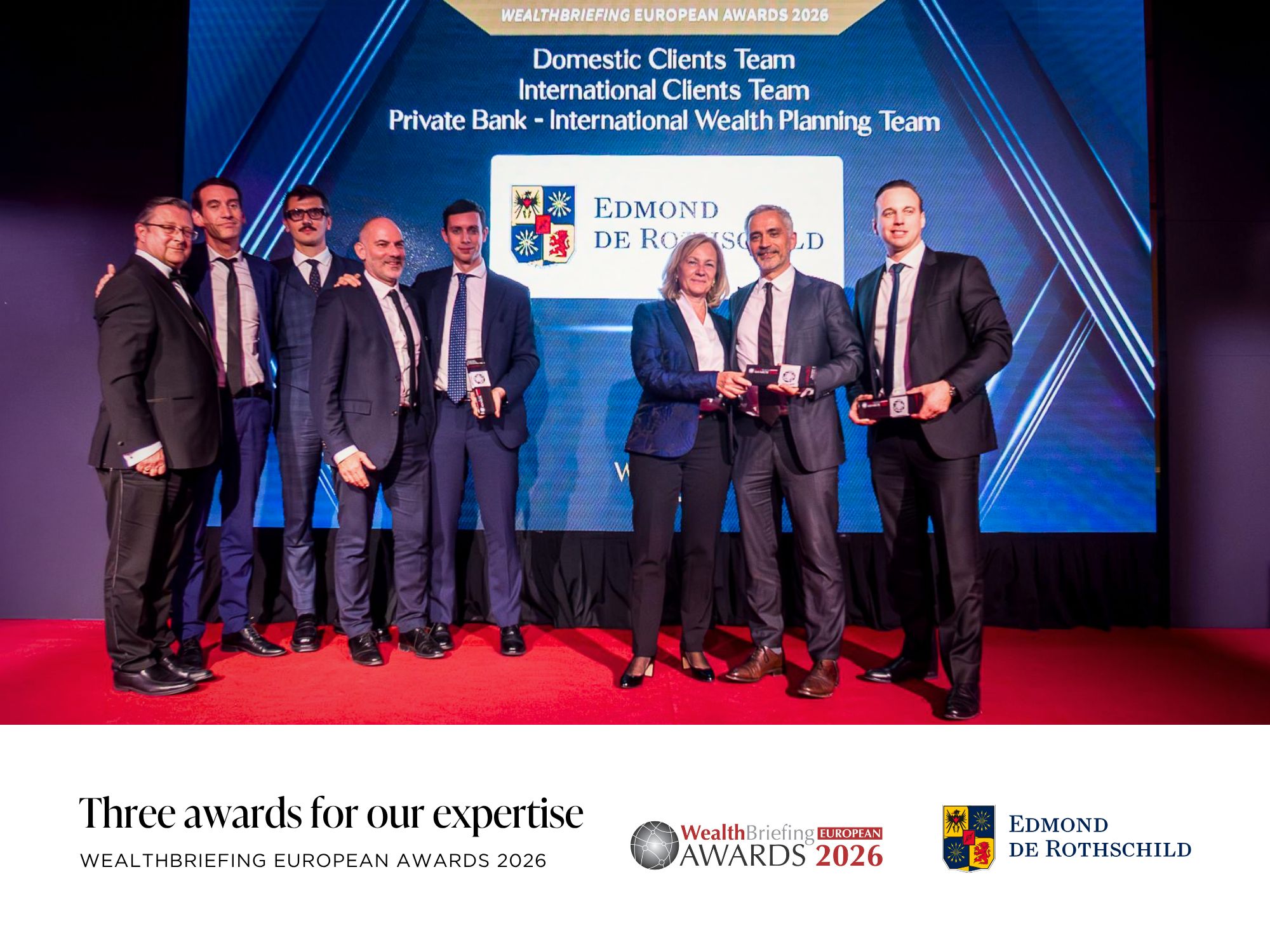 Three awards for our Wealth Planning expertise