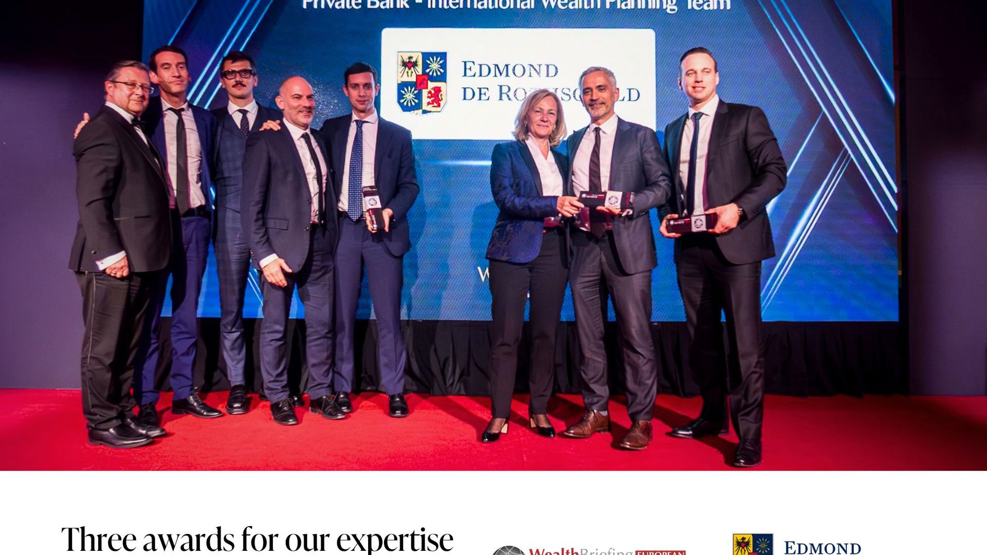 Three awards for our Wealth Planning expertise