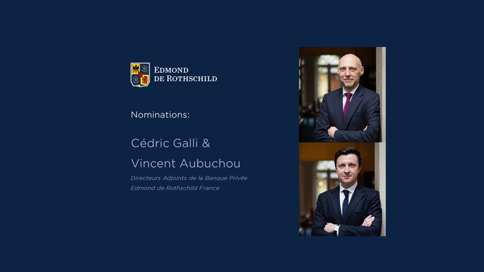 Edmond de Rothschild fait évoluer la gouvernance de la banque privée en France