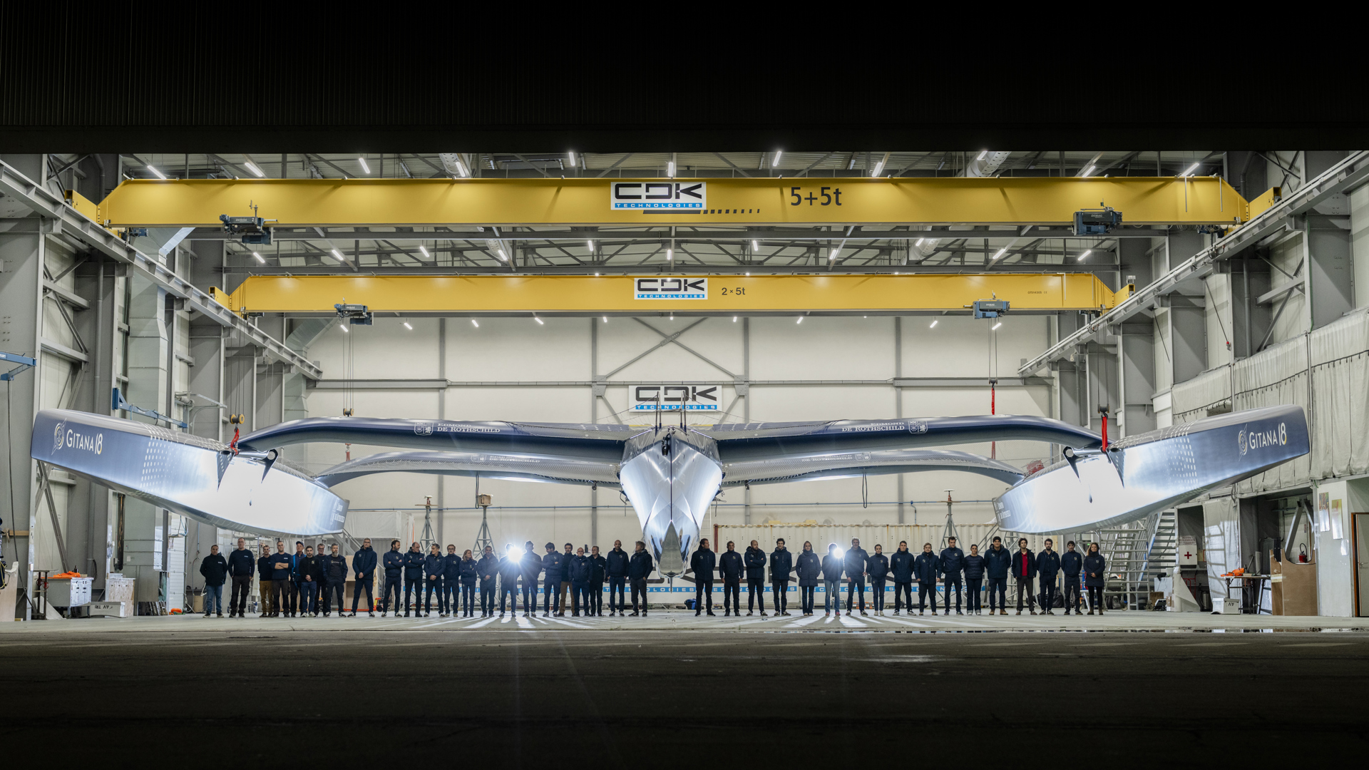 The veil is lifted on Gitana 18, the new Maxi Edmond de Rothschild