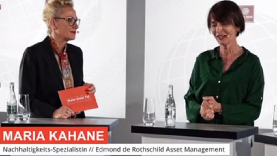 Video-Roundtable von Mein Geld TV: Nachhaltigkeit im Fokus der Investoren - Teil 3