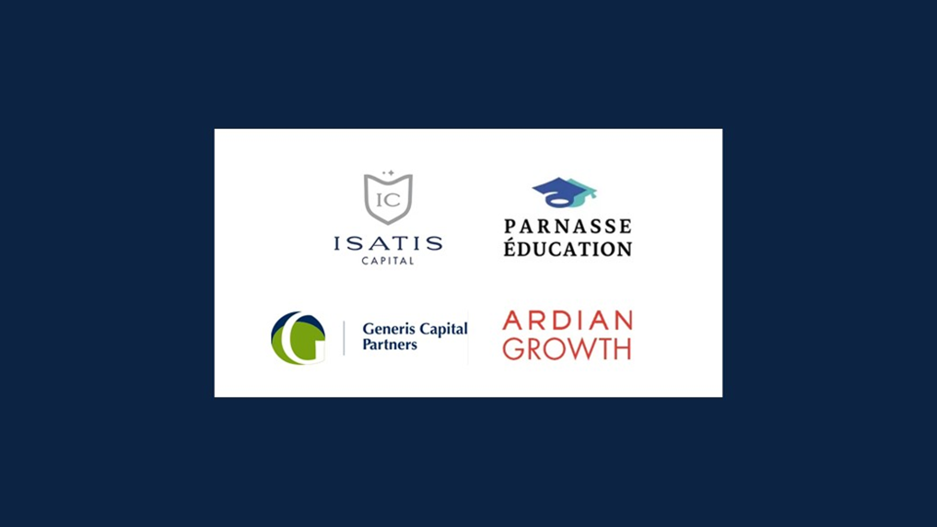 Edmond de rothschild conseille Isatis capital et le management de Parnasse Education dans le cadre de la reorganisation du capital
